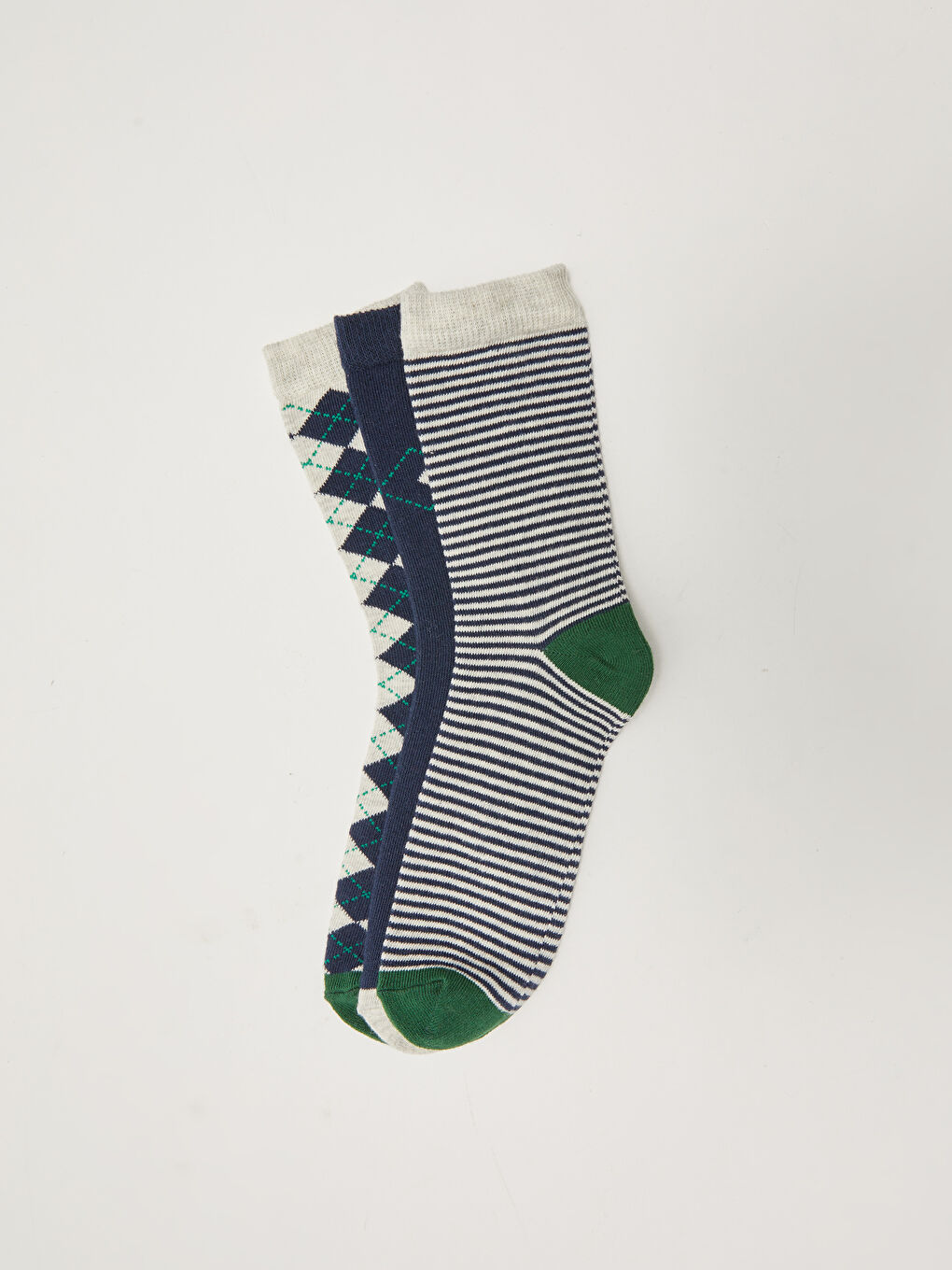 Patterned Boys' Ankle Socks 3-pack