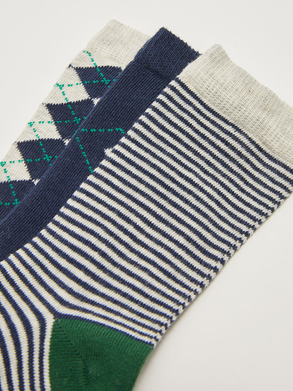 Patterned Boys' Ankle Socks 3-pack-2