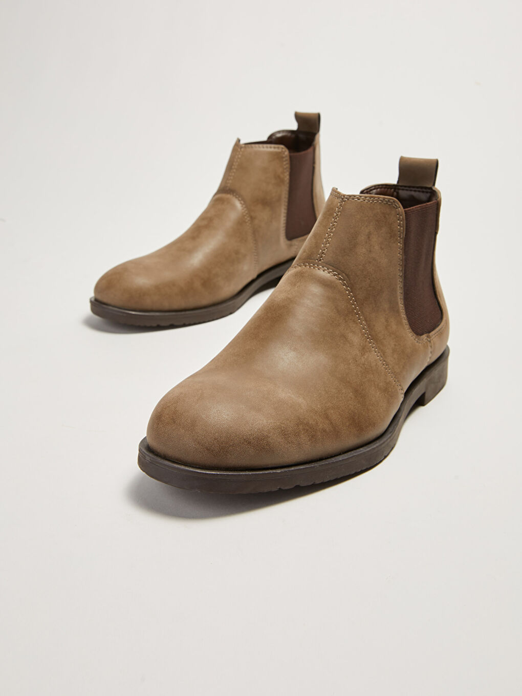 Ерлерге арналған созылмалы жақтары бар тобық етіктер-2