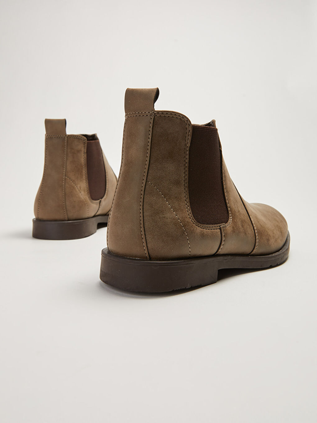 Ерлерге арналған созылмалы жақтары бар тобық етіктер-4