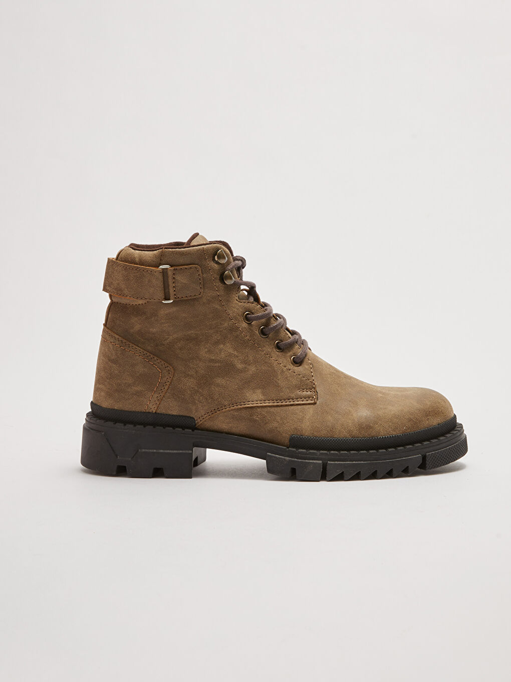 Ghete cu Șireturi și Talpă Groasă pentru Bărbați-1