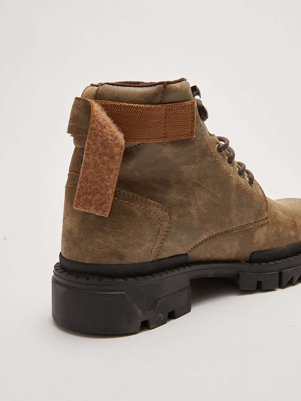 Ghete cu Șireturi și Talpă Groasă pentru Bărbați-4