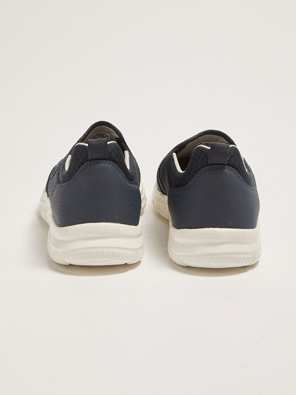 Lacivert File Detaylı Slip On Erkek Aktif Spor Ayakkabı-4