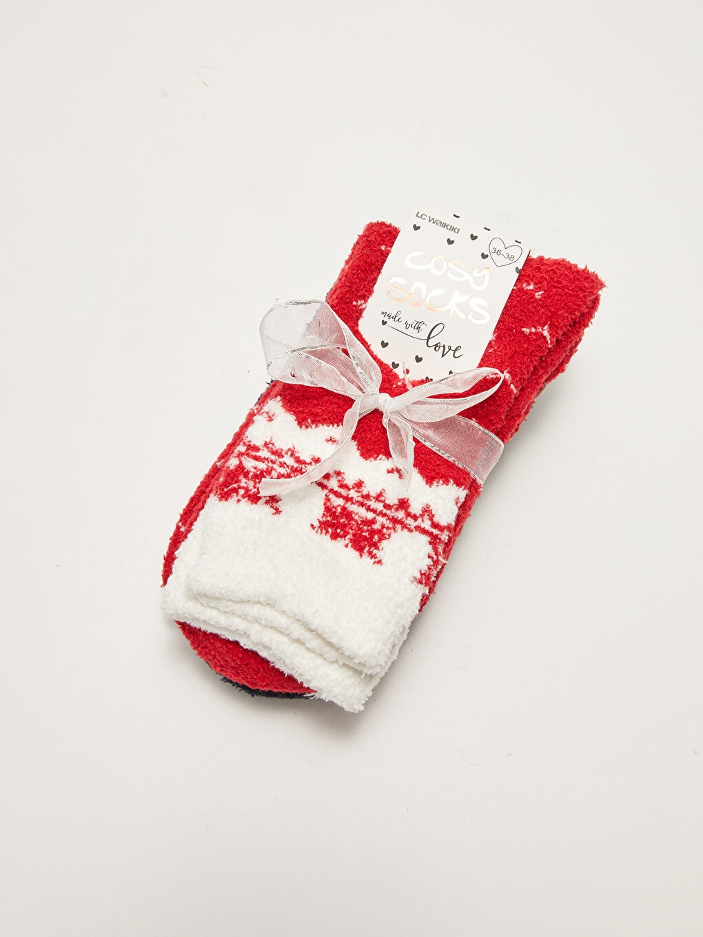 LCW DREAM Patterned Non-Slip Sole Women's Home Socks -W17946Z8-HJY