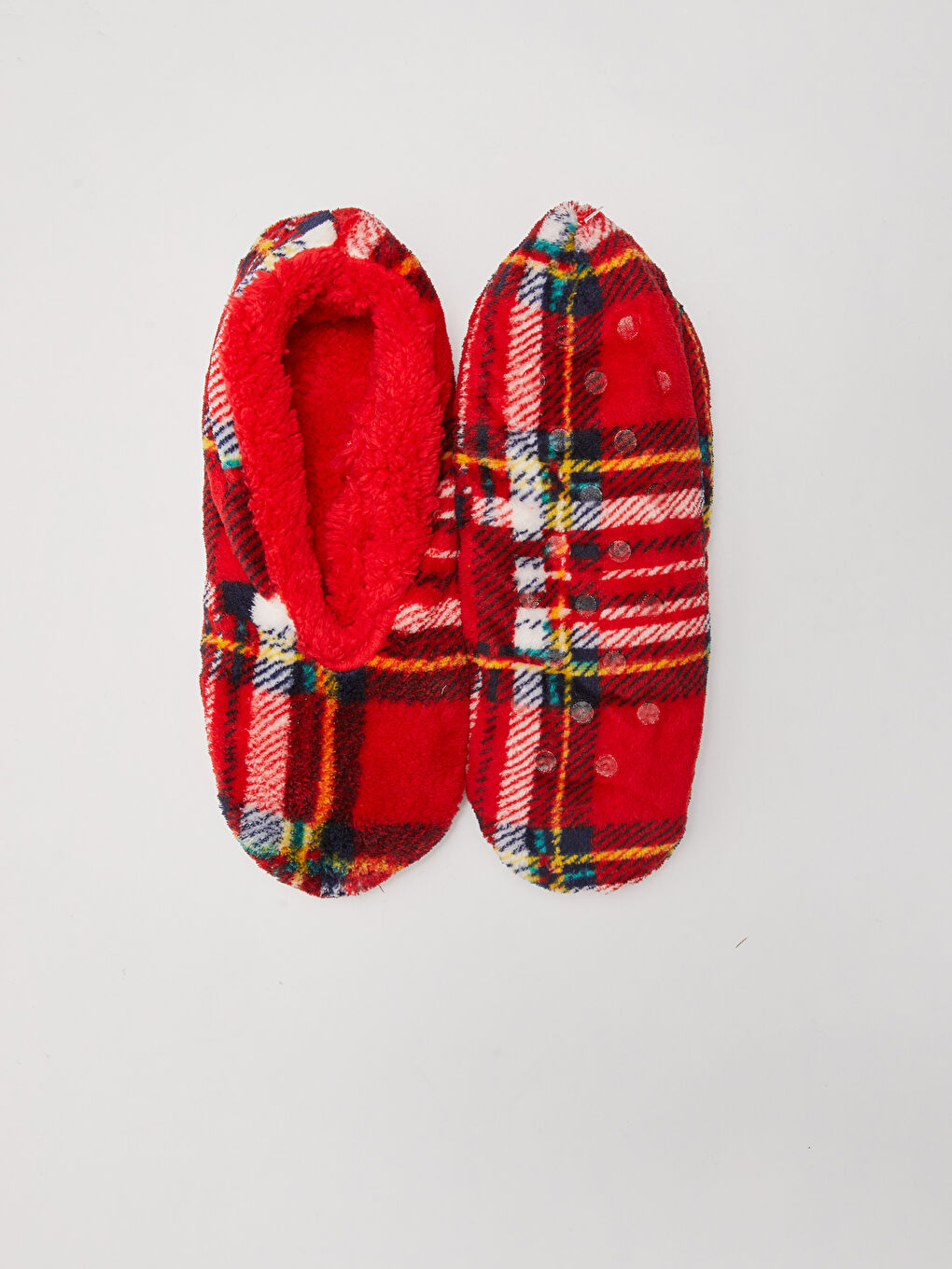 Karışık Desenli Kadın Ev Çorabı-1