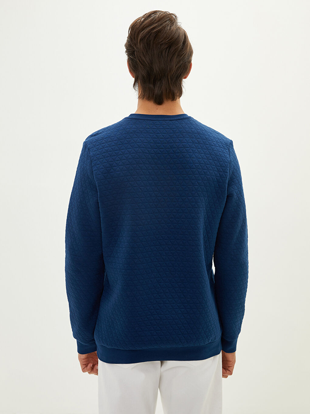 LCWAIKIKI Classic Crew Neck Long Sleeve Men's Sweatshirt -W18024Z8-RFH