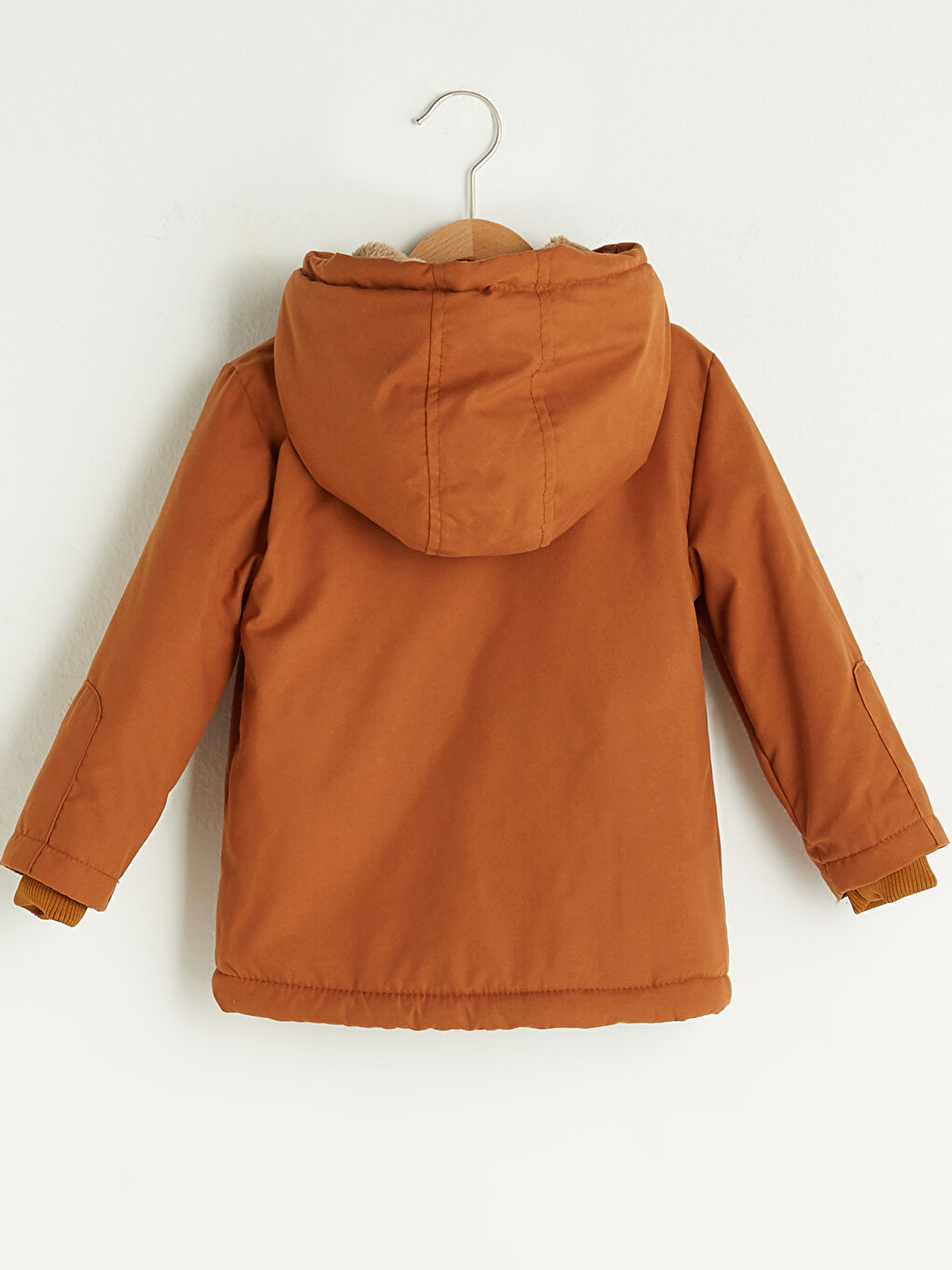 Hooded Long Sleeve Baby Boy Zipper Coat-1