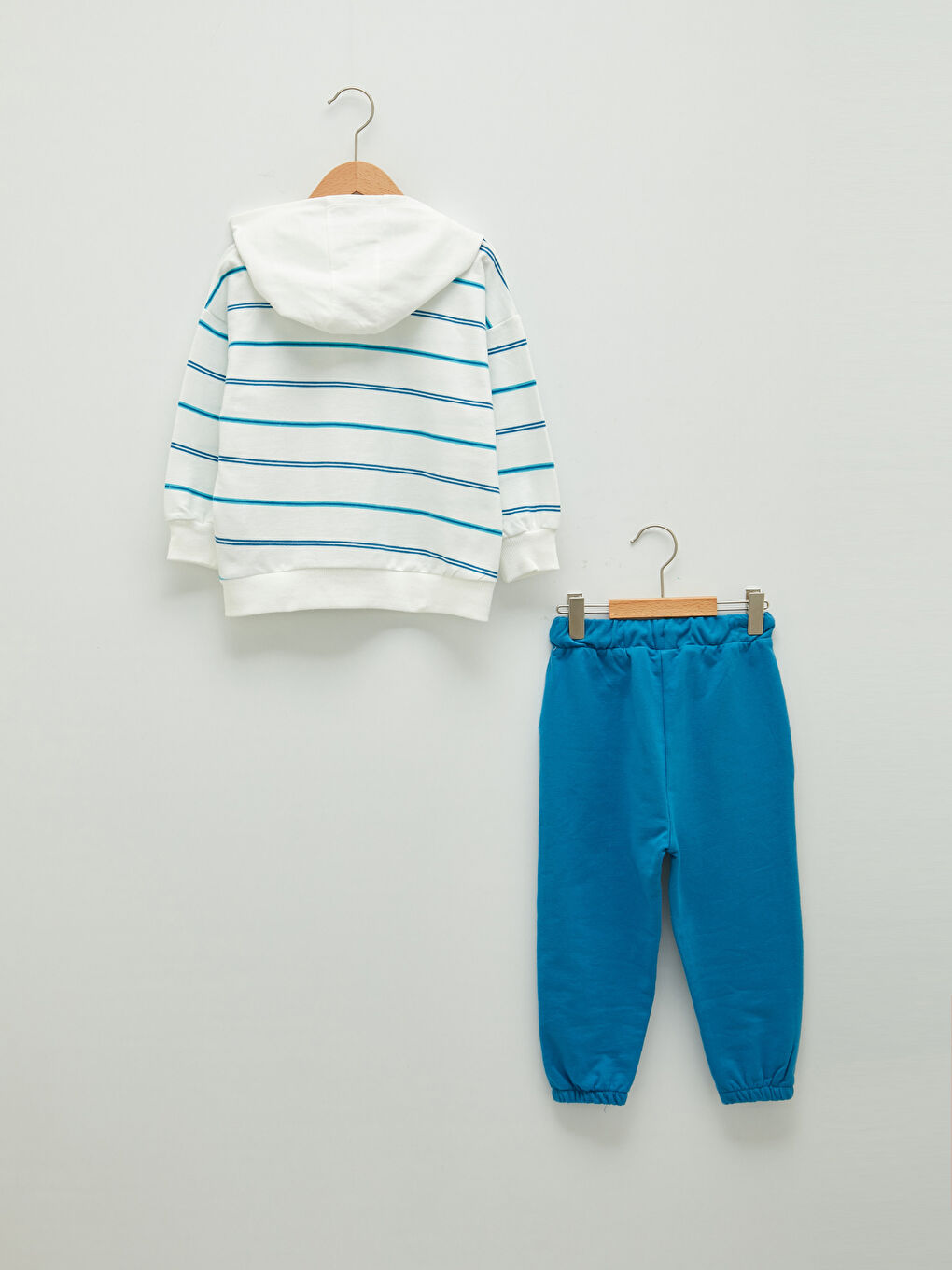 Ensemble Sweat-Shirt à Capuche et Pantalon de Survêtement Bébé Garçon Snoopy Imprimé Manches Longues 2 Pièces-1