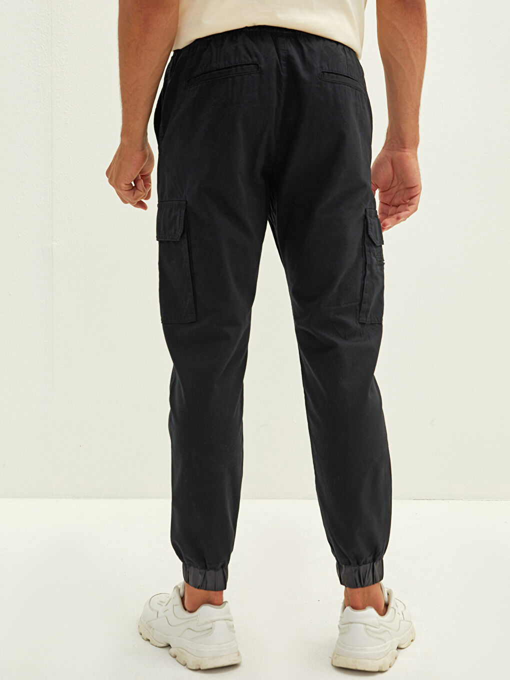 Standard Fit Men's Jogger Trousers-4