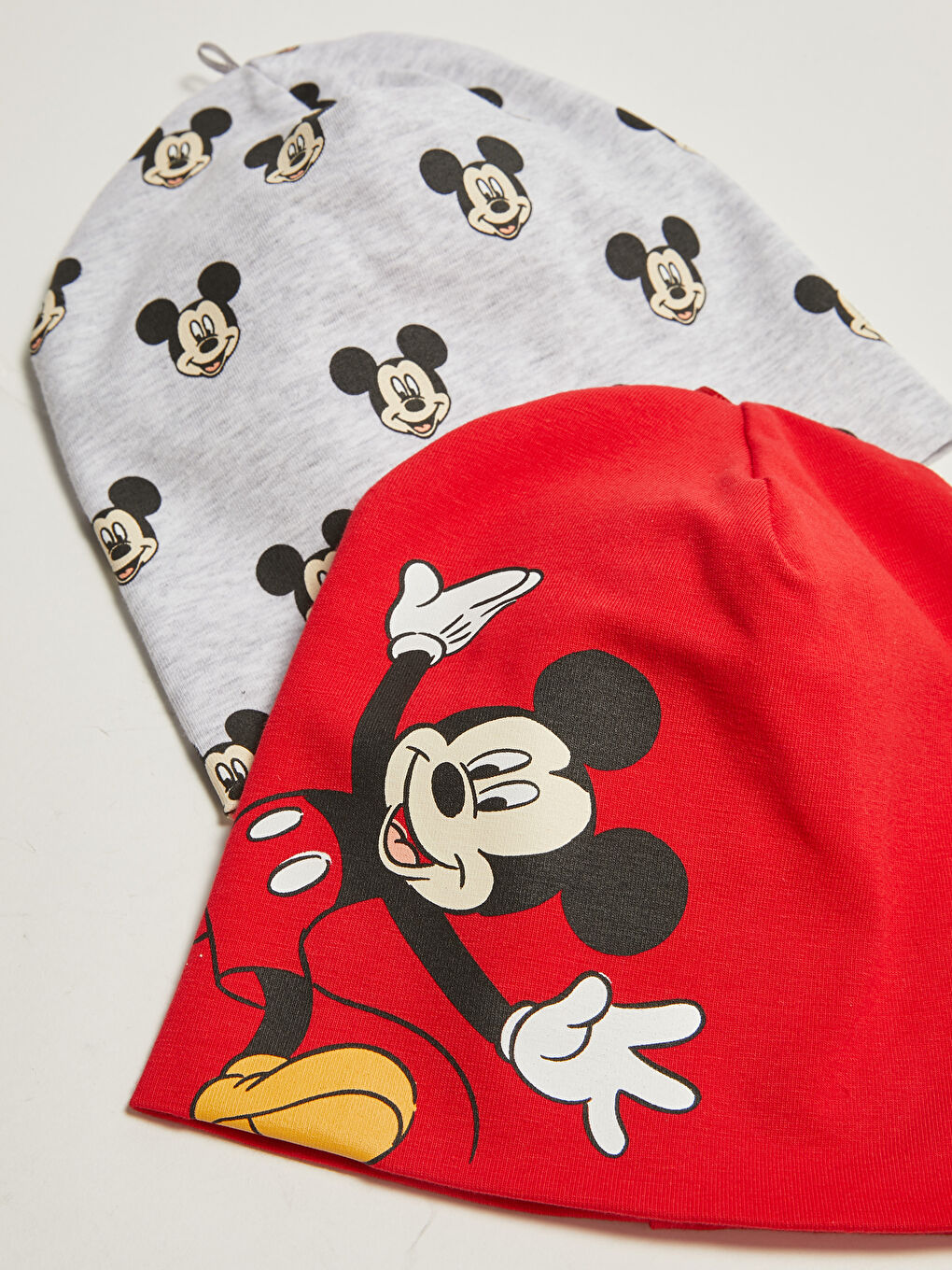 طاقية للأولاد الرضع مطبوعة ميكي ماوس - مجموعتين-1