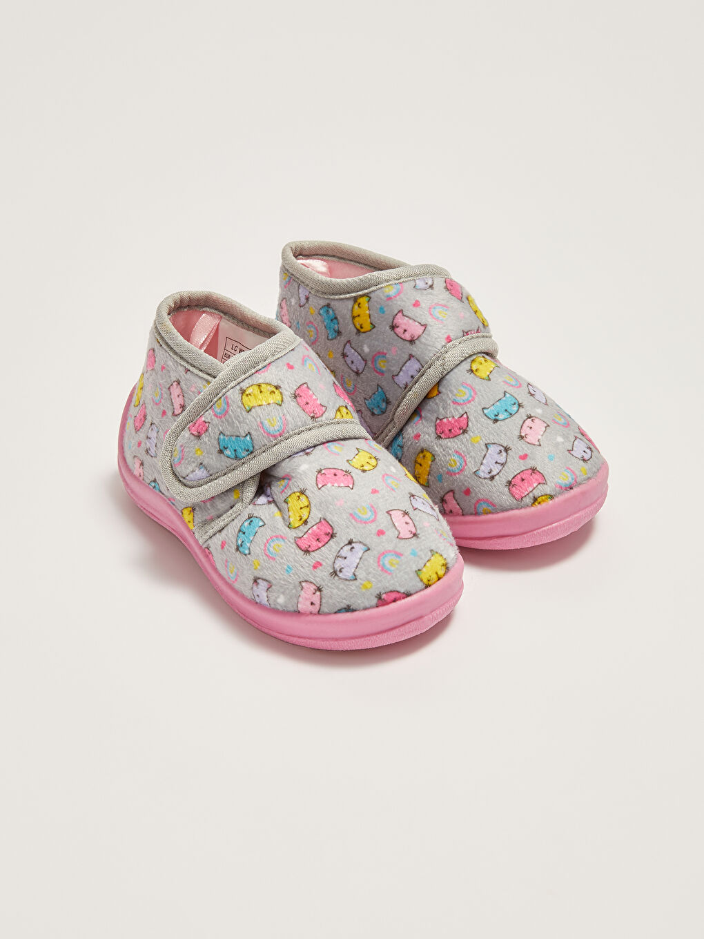 LCW STEPS Bedruckter Panduf mit Klettverschluss für Baby Mädchen -W18210Z1-QTV