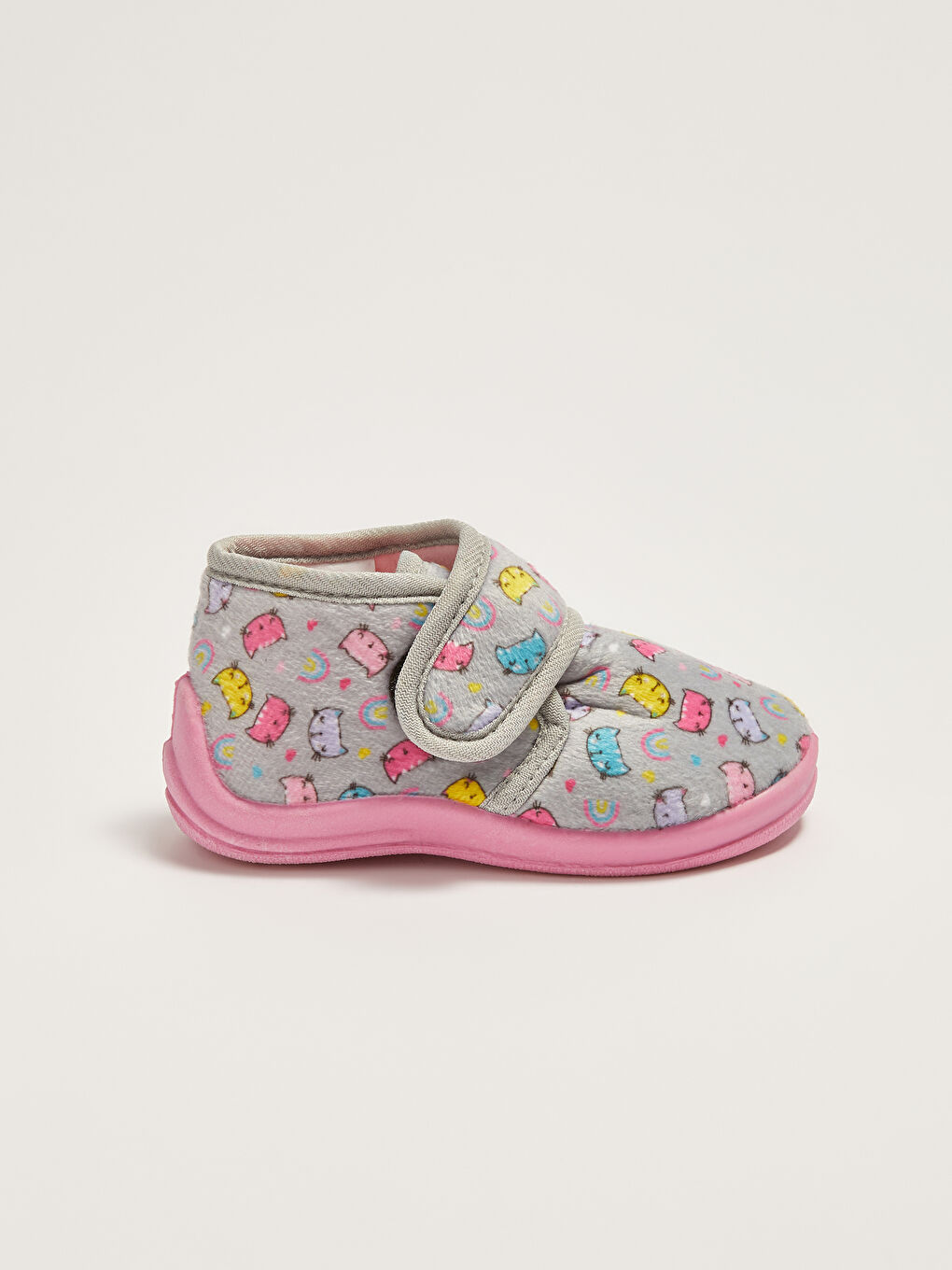 LCW STEPS Bedruckter Panduf mit Klettverschluss für Baby Mädchen -W18210Z1-QTV