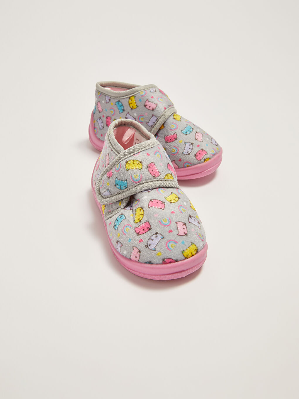 LCW STEPS Bedruckter Panduf mit Klettverschluss für Baby Mädchen -W18210Z1-QTV