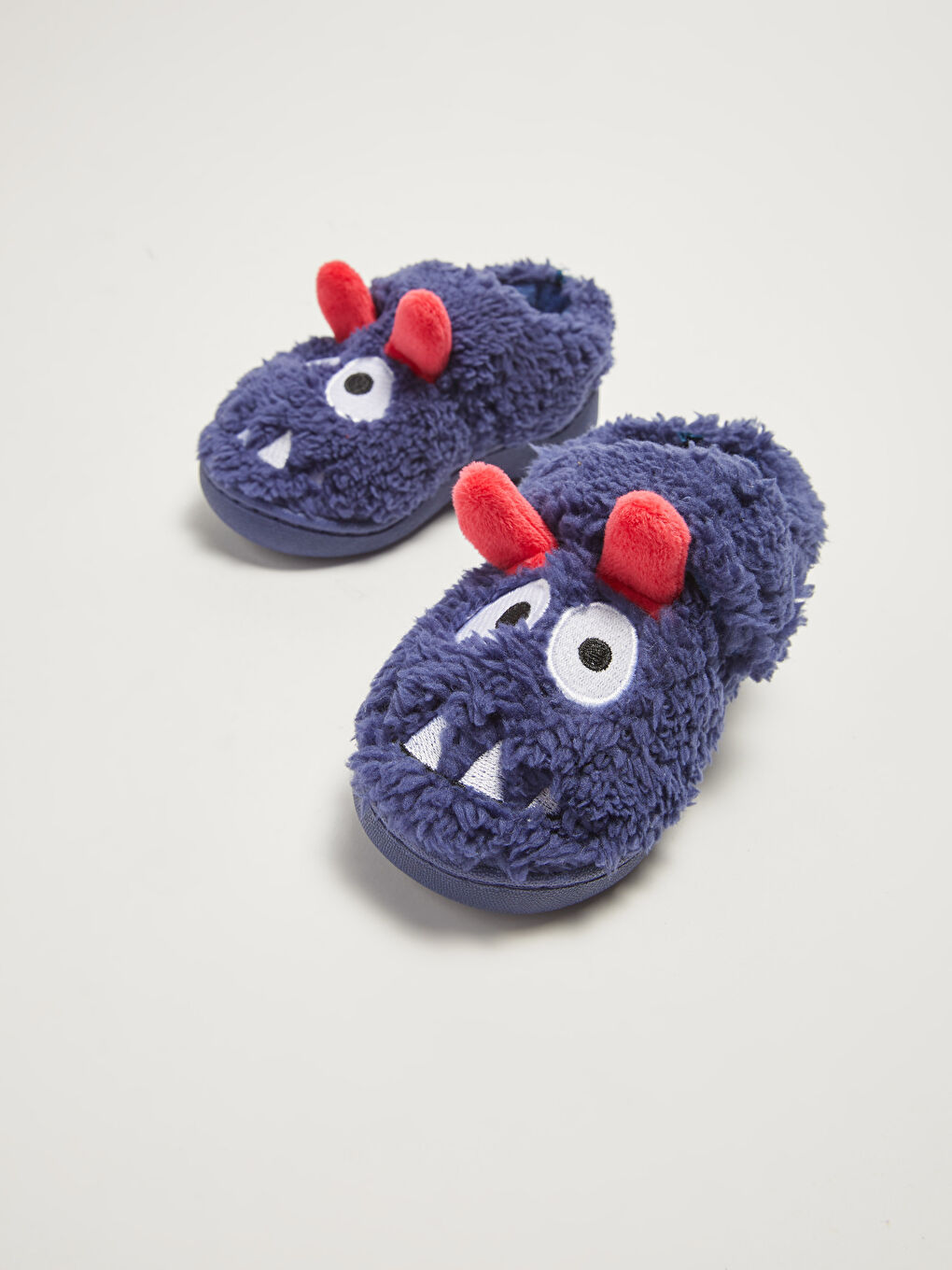 LCW STEPS Embroidery Detailed Hook and Loop Slippers for Baby Boy -W18303Z1-CRP