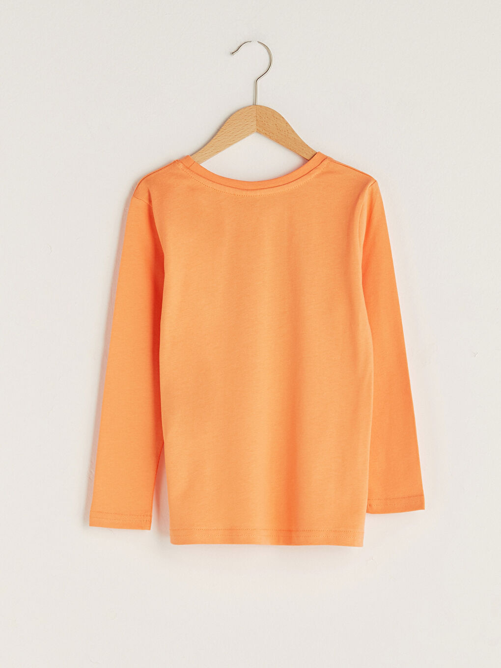 Футболка з довгим рукавом і принтом для хлопчиків з круглим вирізом горловини-1