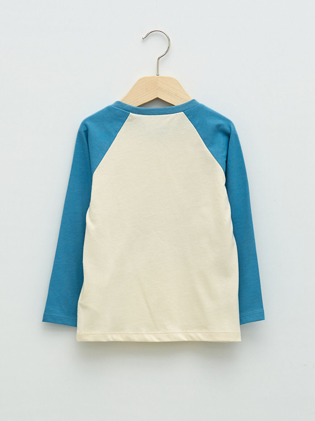 Rundhalsausschnitt Langarm Bedrucktes Baby Jungen T-Shirt-1