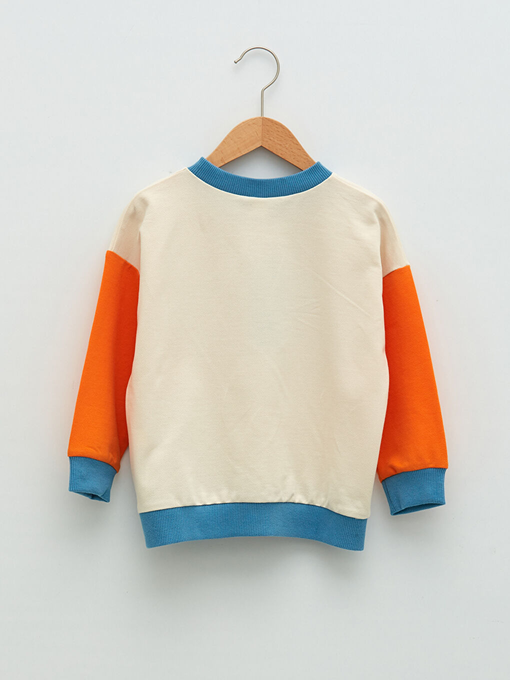 Sweat-Shirt Bébé Garçon En Coton Imprimé À Manches Longues Et Col Rond-1