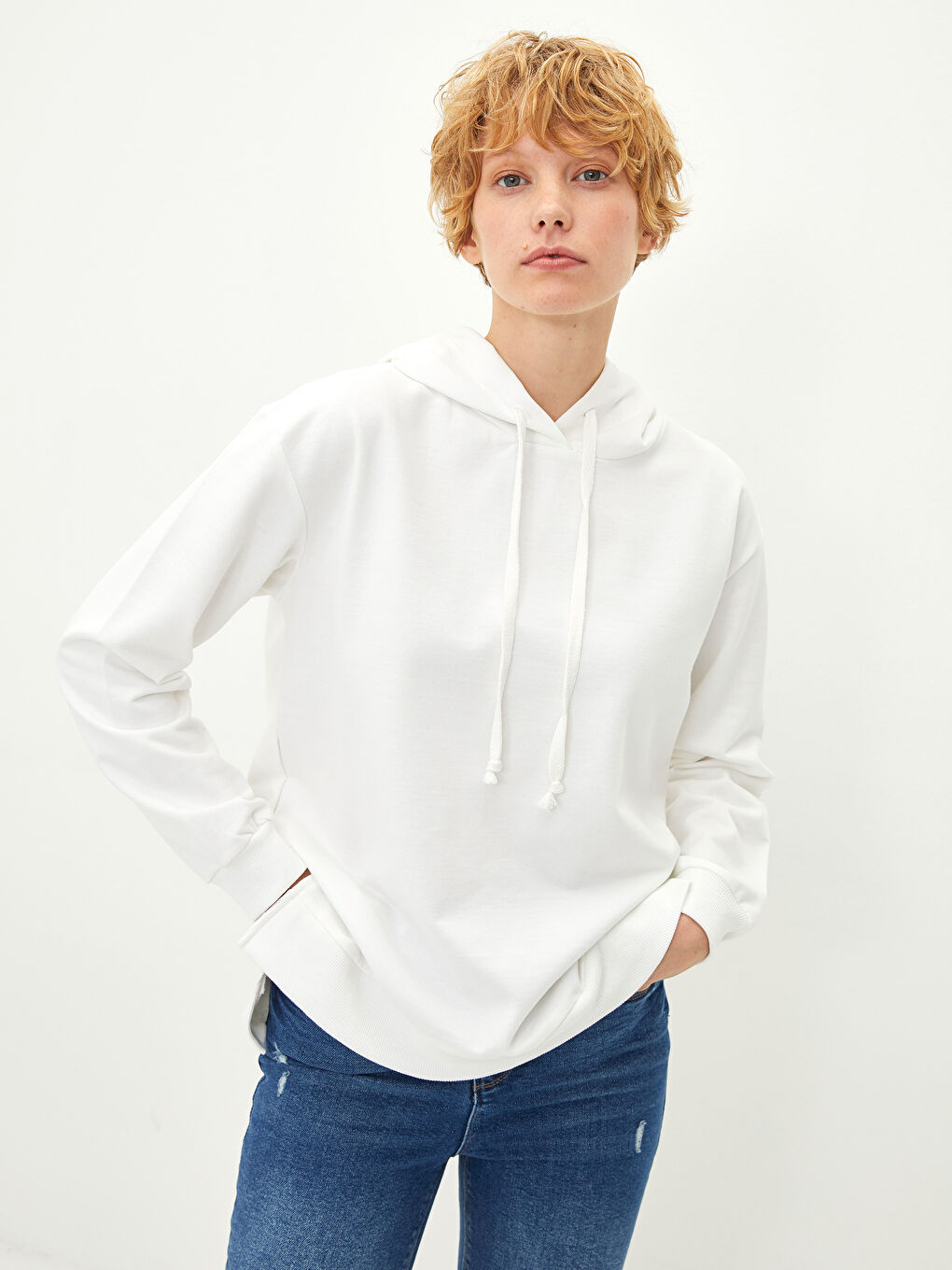 LCW Vision Damen Dicker Hoodie -W18370Z8-EEW