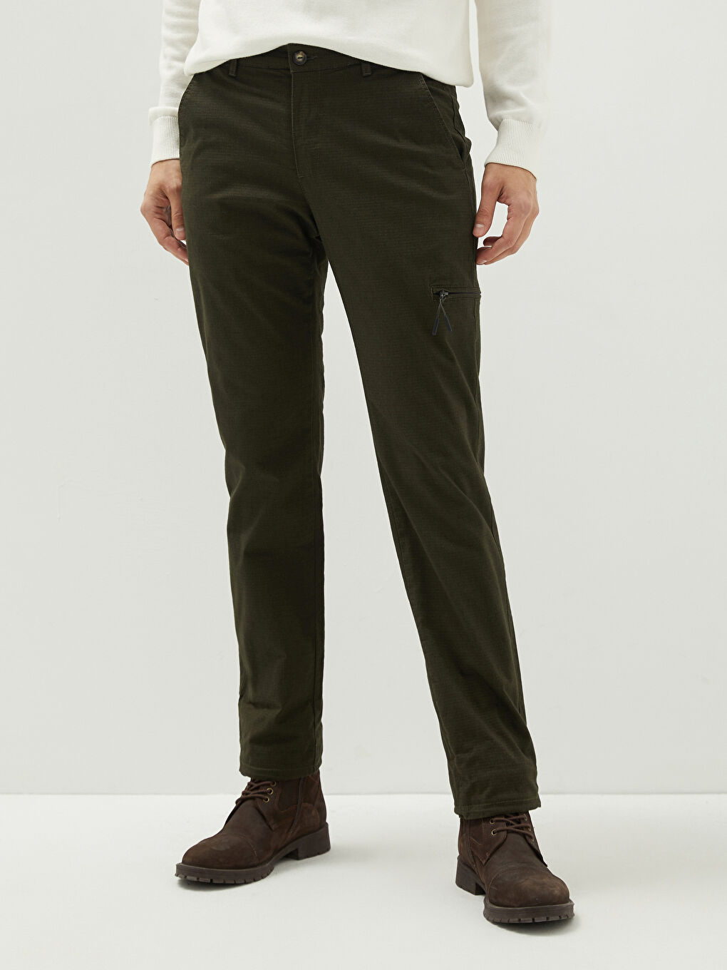 Normal Fit Men's Chino Trousers-3
