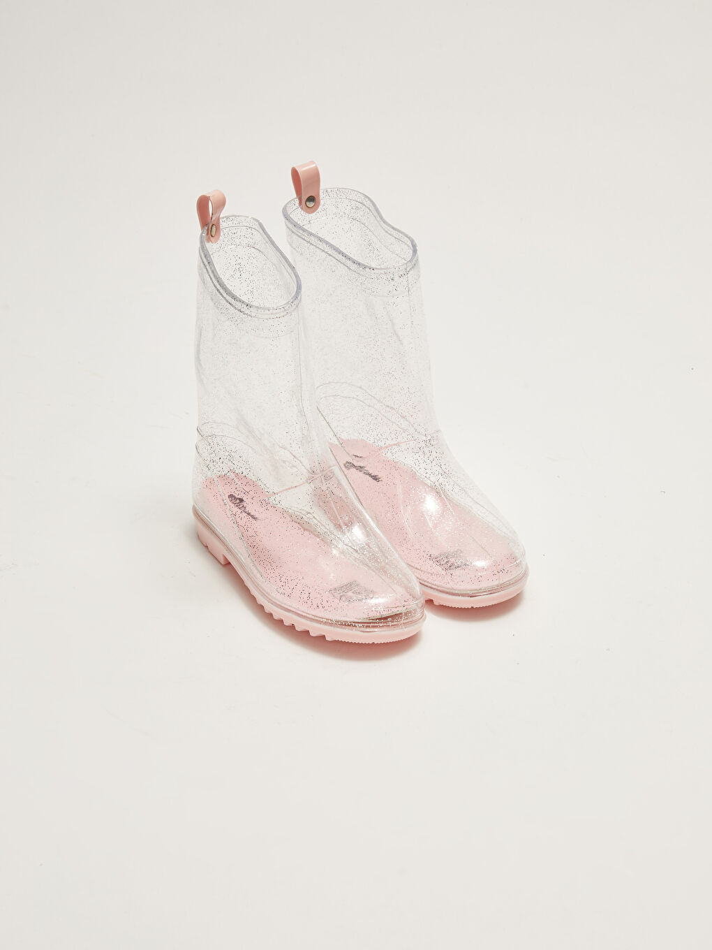 LCW STEPS Transparent Glitter Girls Rain Boots -W18394Z4-G8Z