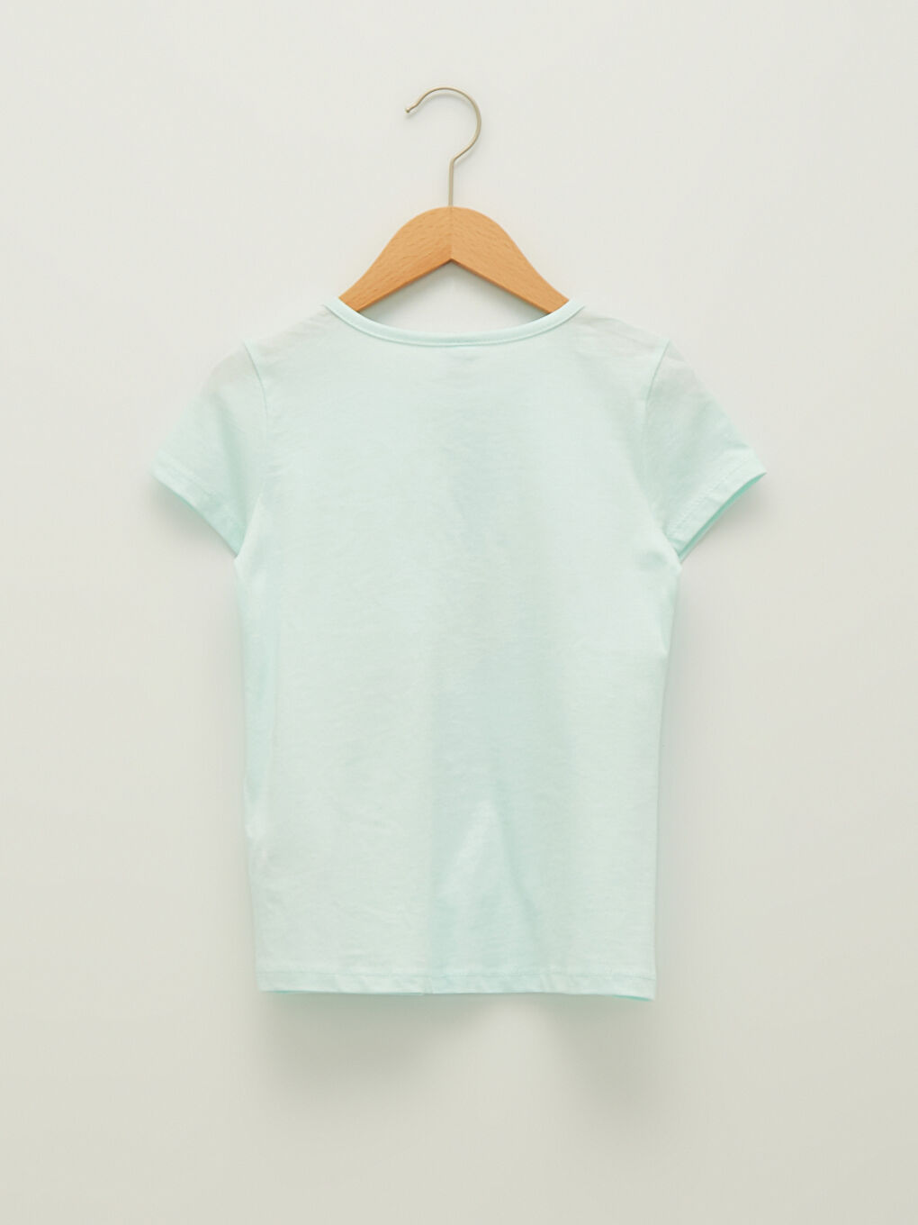 Turkuaz Bisiklet Yaka Baskılı Kısa Kollu Kız Çocuk Pijama Takımı-2