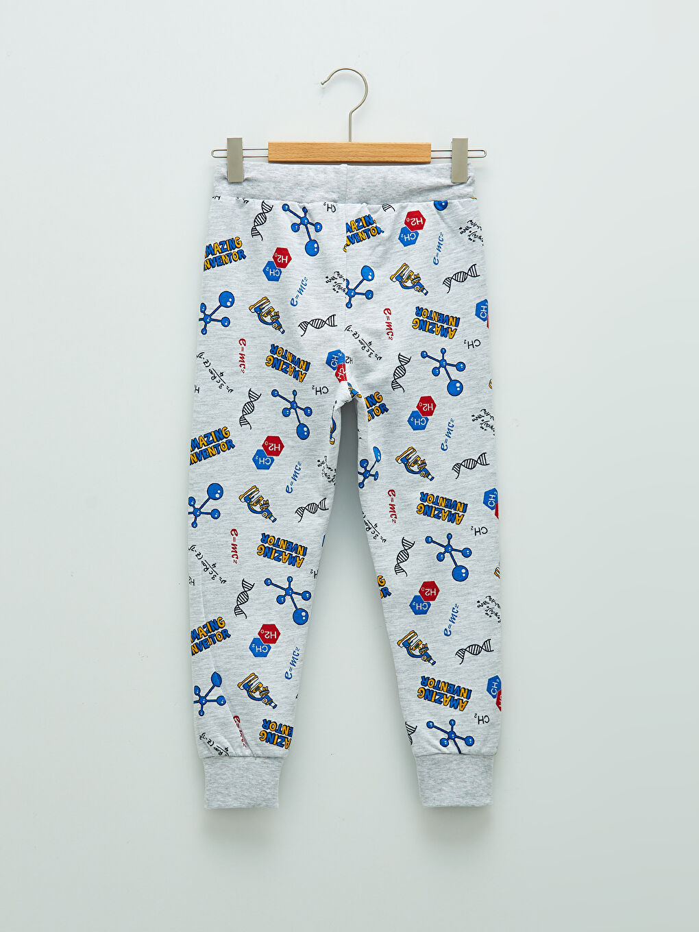 Elastic Waist Printed Boys' Jogger Sweatpants-1