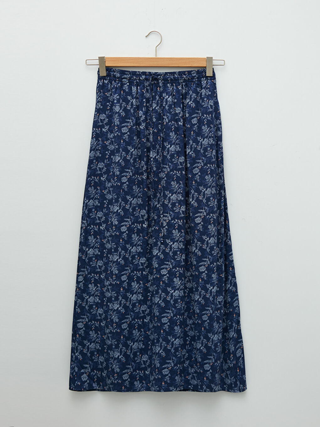 Jupe Pour Femmes En Tissu Belmando Coupe Trapèze Fleurie À Taille Élastique-6