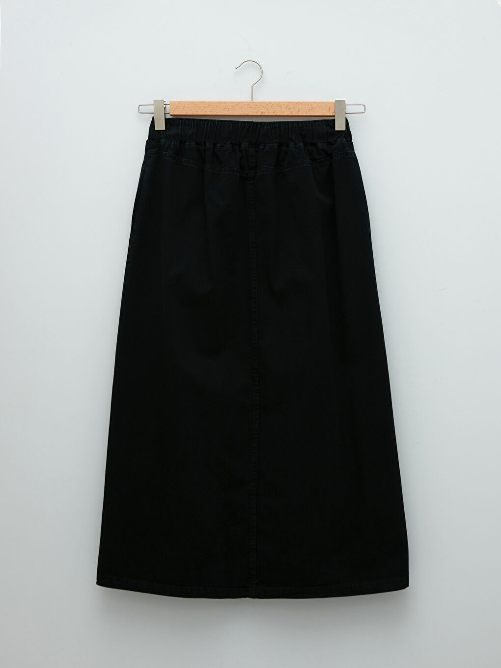 Elasticated Waist Loose Fit Women's Denim Skirt-6