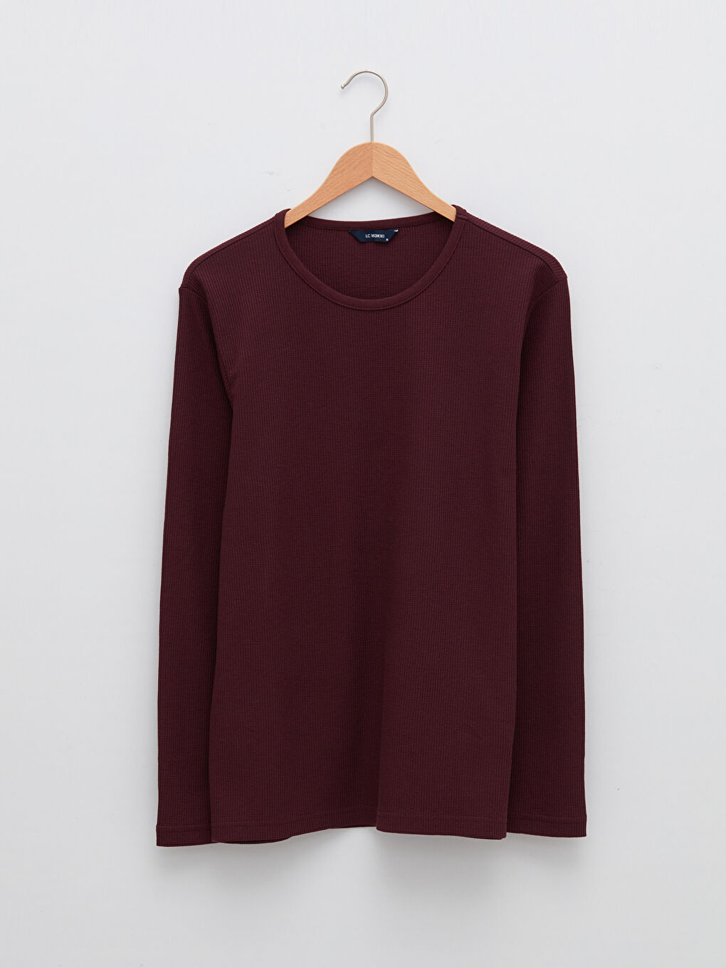 Crew Neck Long Sleeve Men's Vest-5