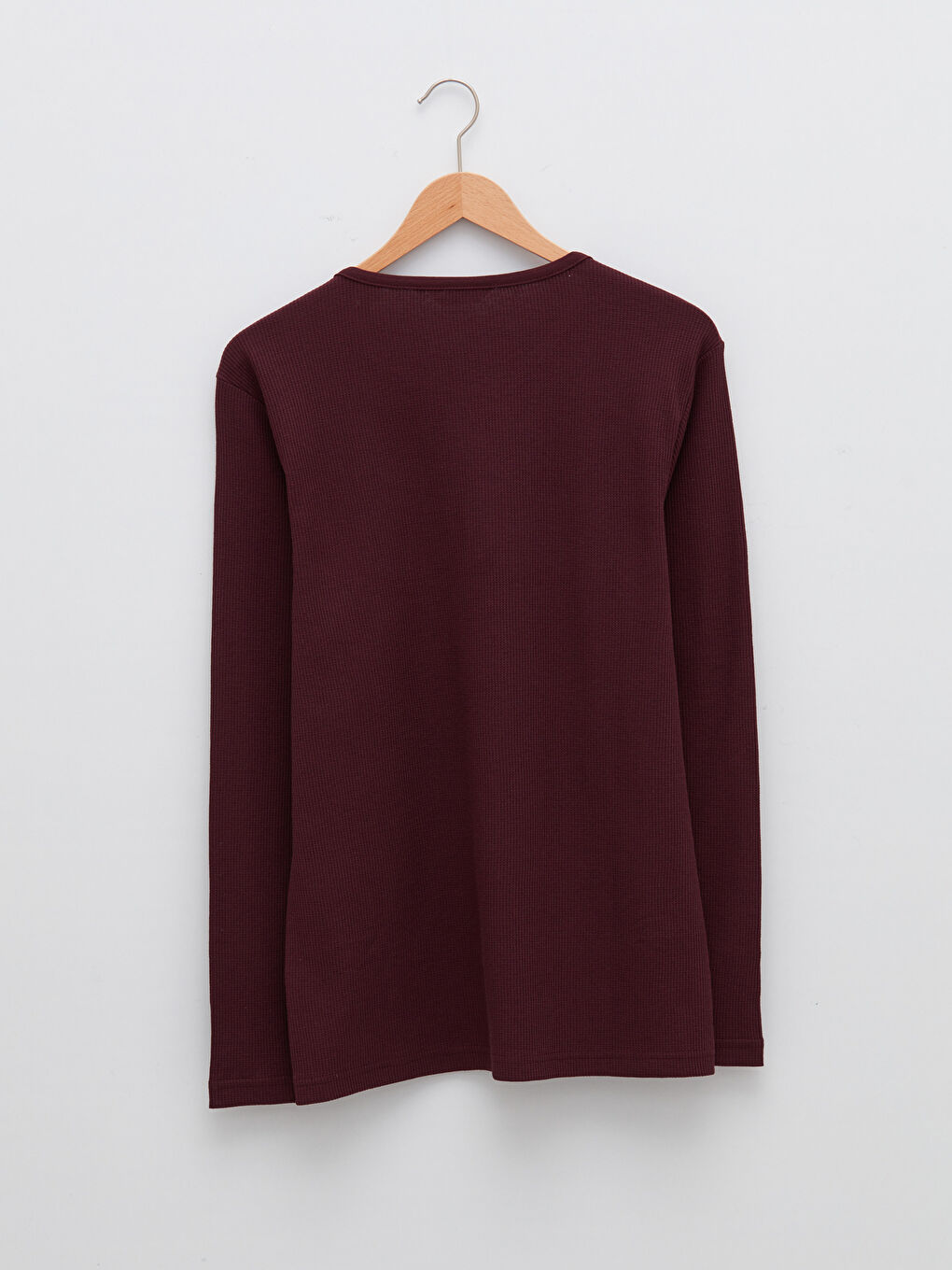 Crew Neck Long Sleeve Men's Vest-6