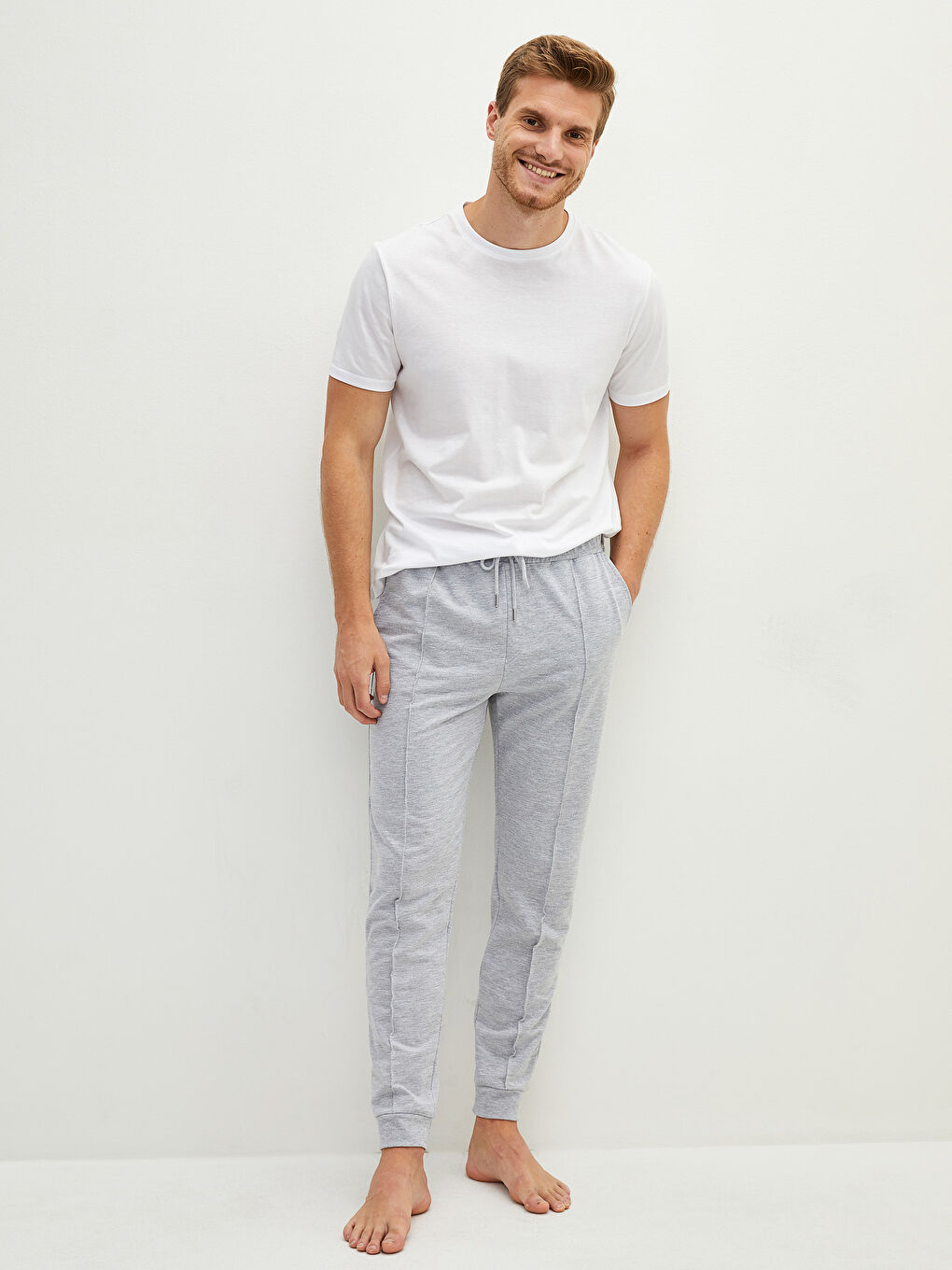 Standard Fit Men's Jogger Pajamas Bottom-1