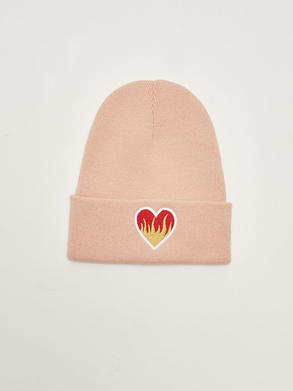 Вышитая Женская Трикотажная Шапка-2