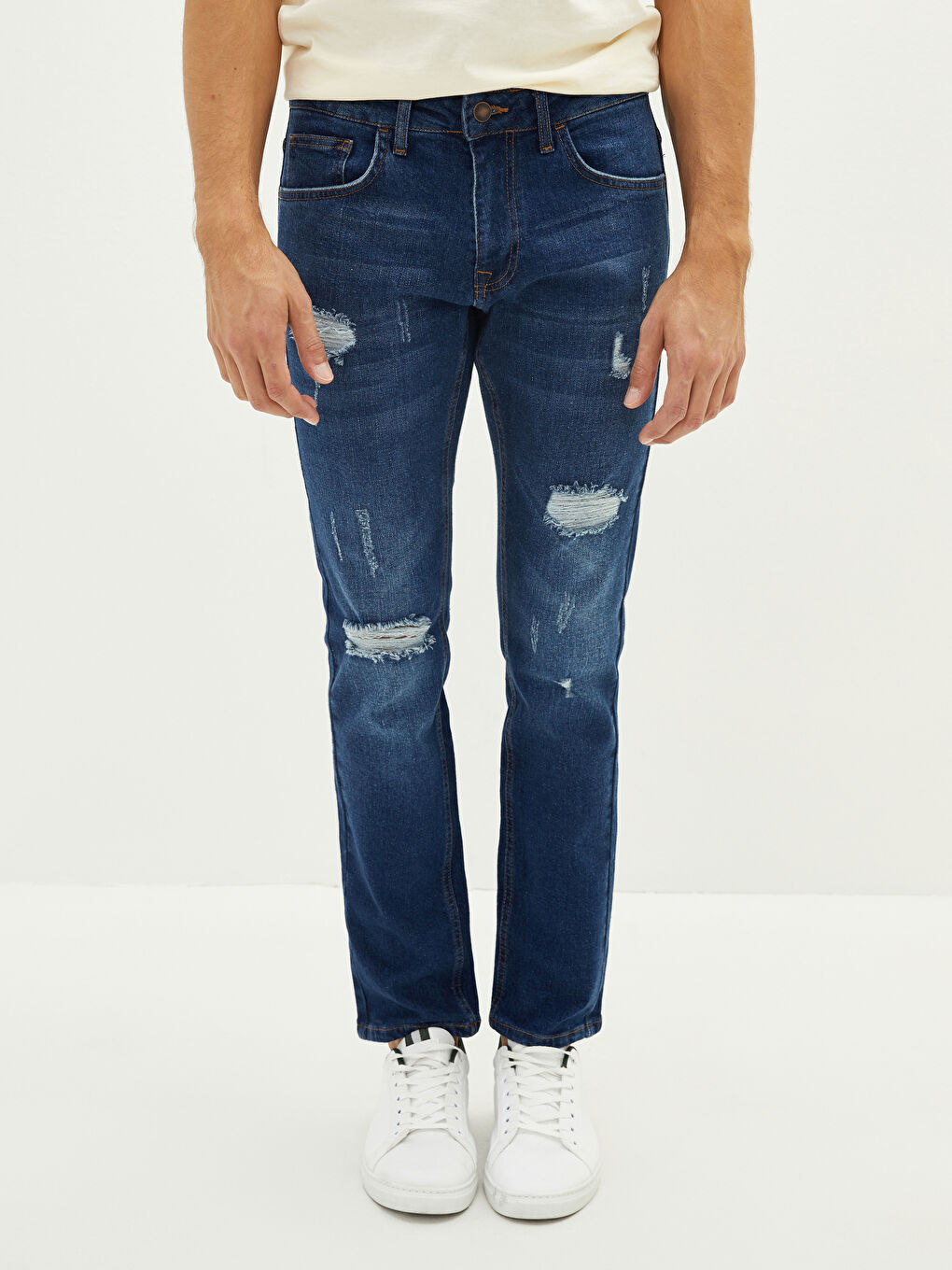 750 Slim Fit Erkek Jean Pantolon-4