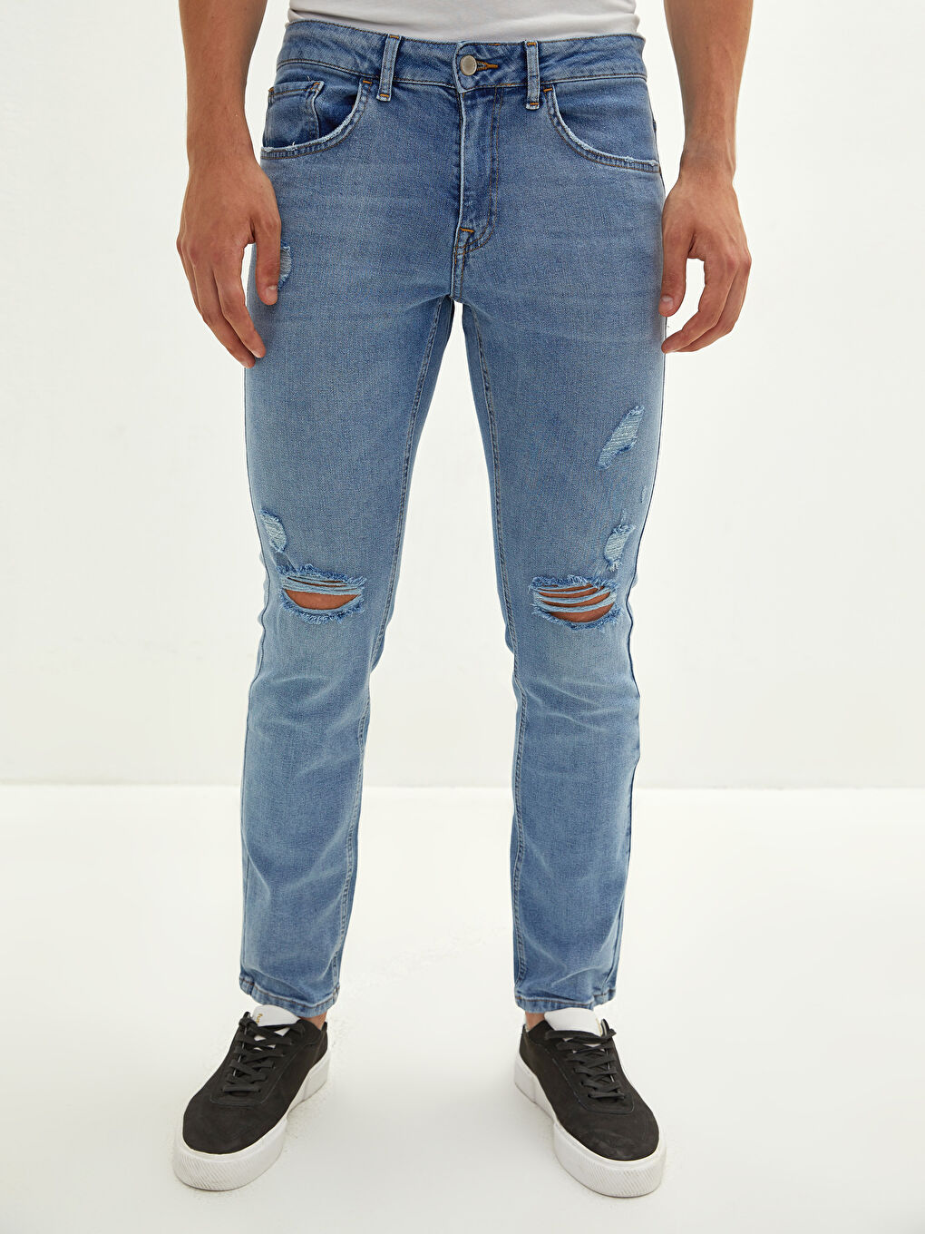 LCW Jeans Açık İndigo Rodeo 750 Slim Fit Erkek Jean Pantolon - 3