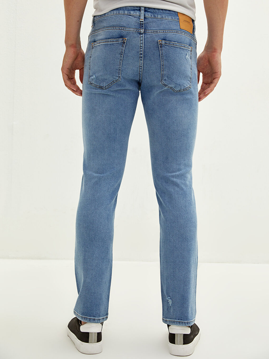 LCW Jeans Açık İndigo Rodeo 750 Slim Fit Erkek Jean Pantolon - 4