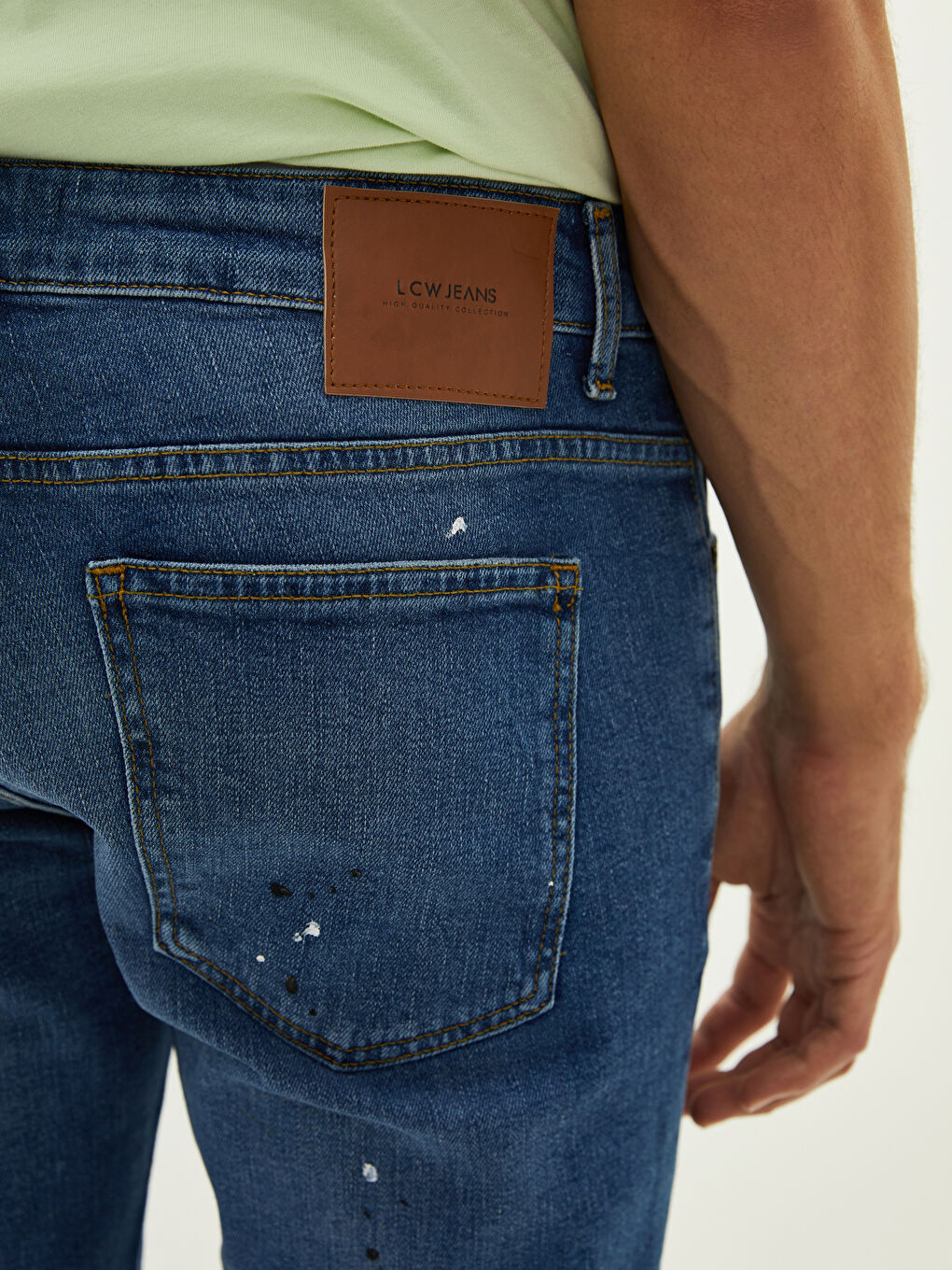 750 Slim Fit Muške Farmerke-3