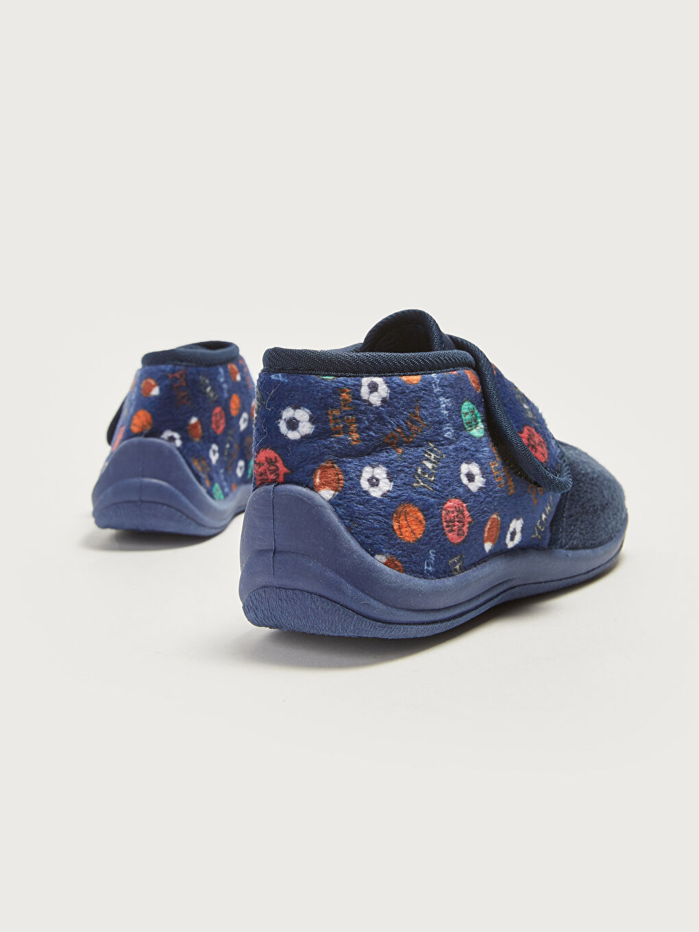 LCW STEPS Embroidery Detailed Velcro Slippers for Boy -W18598Z4-CRP