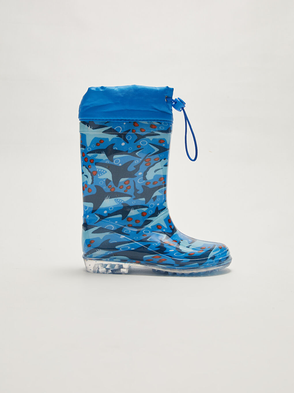 LCW STEPS Elastic Lace Up Boys Rain Boots -W18618Z4-RRH