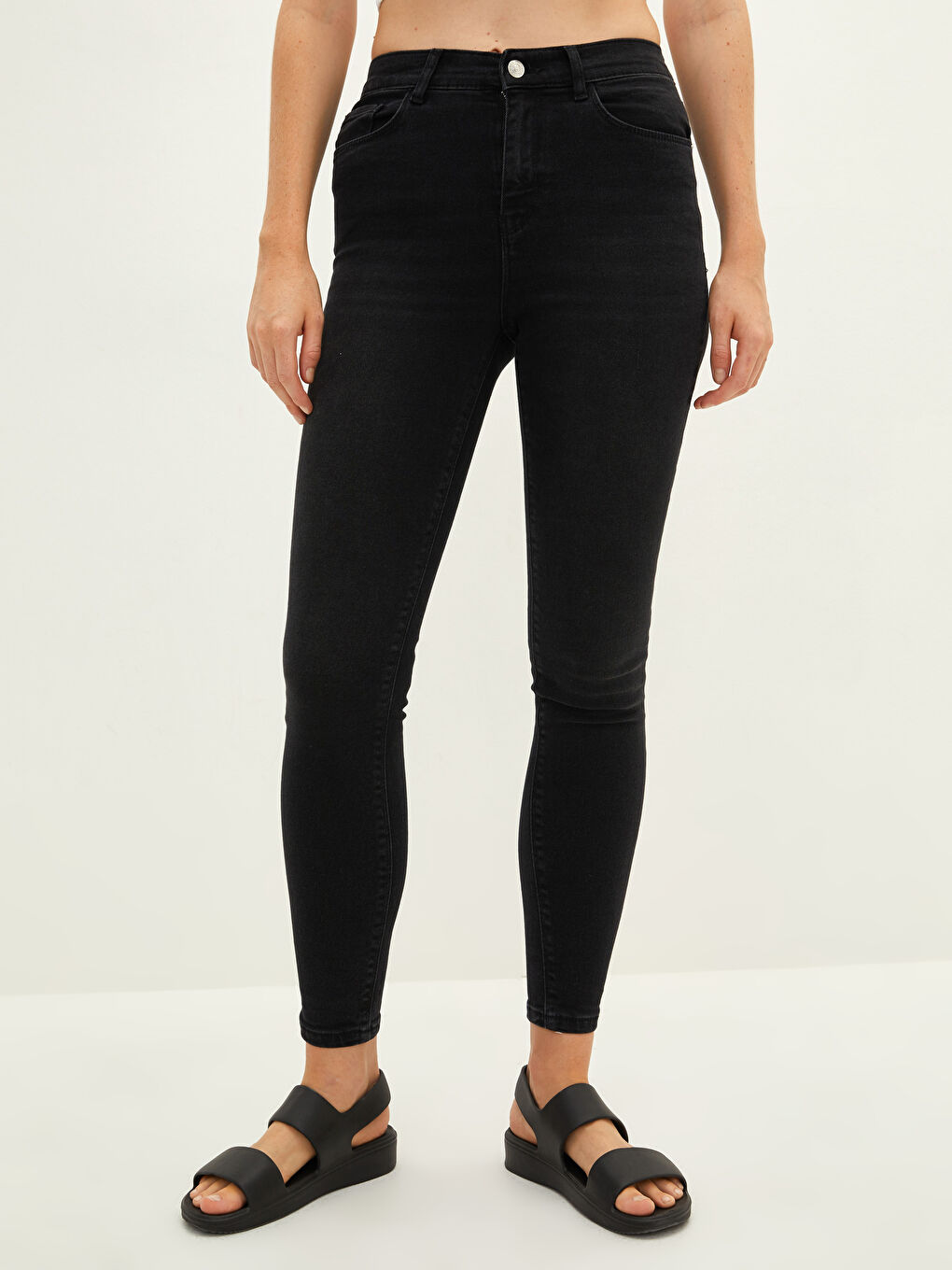 High Waisted Jupiter Super Skinny Fit Women's Jeans-2