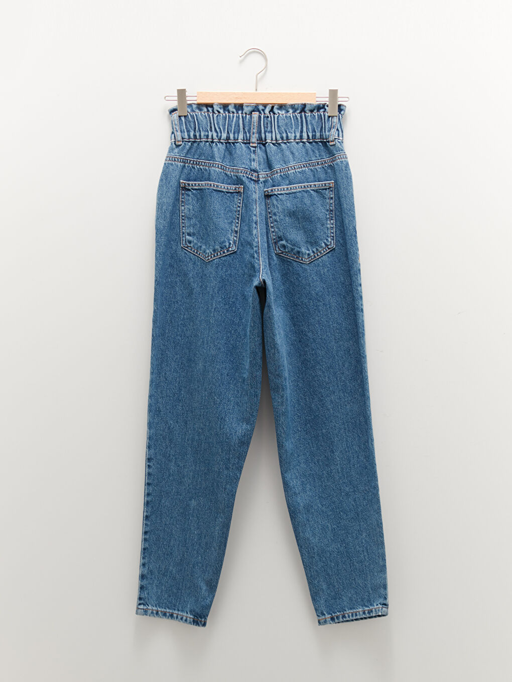 LCW Jeans High Waist Slouchy Pocket Detailed Women's Rodeo Jeans -W18677Z8-507