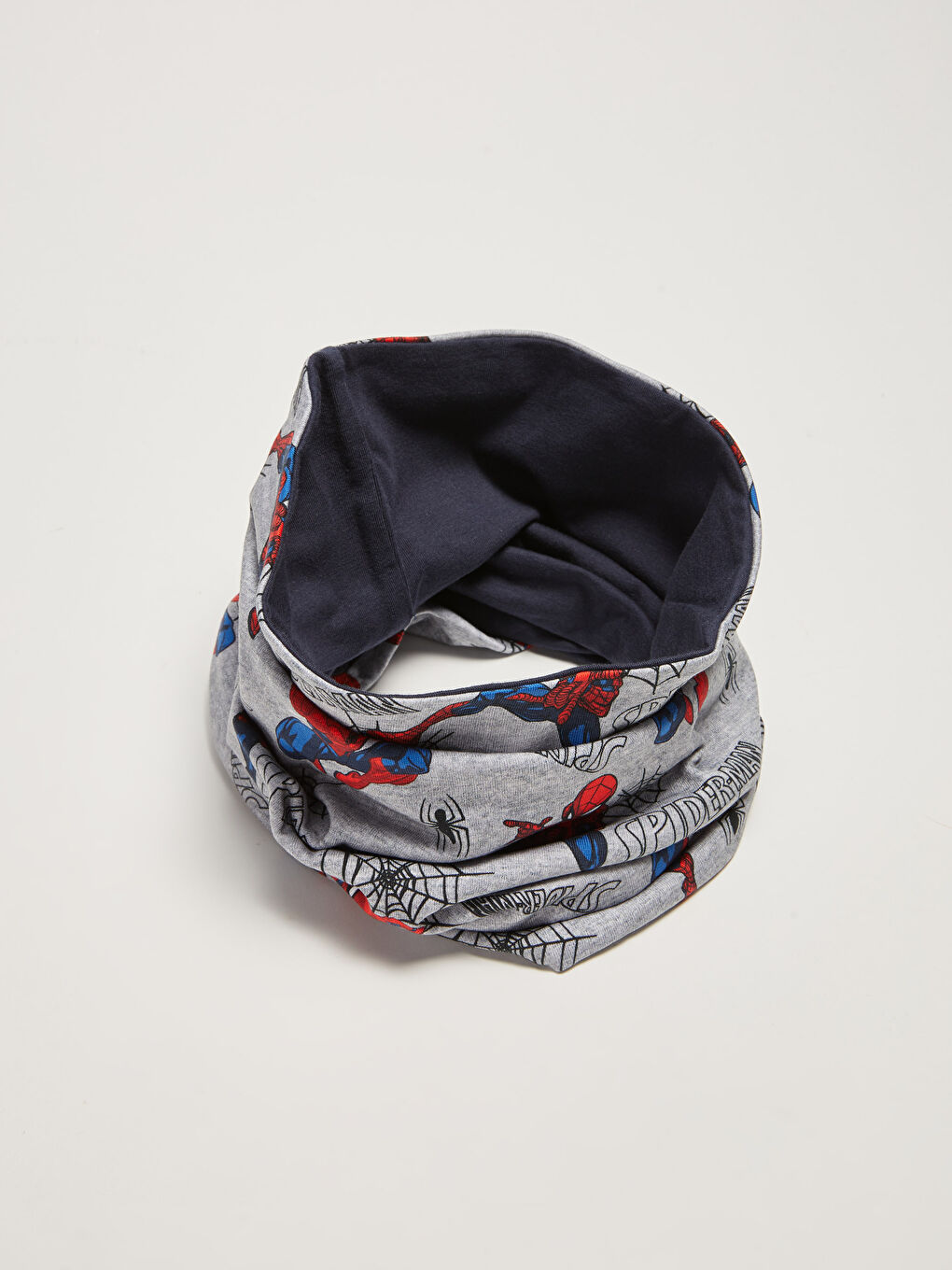 طاقية و كولار سبايدرمان المرخصة للأولاد-3