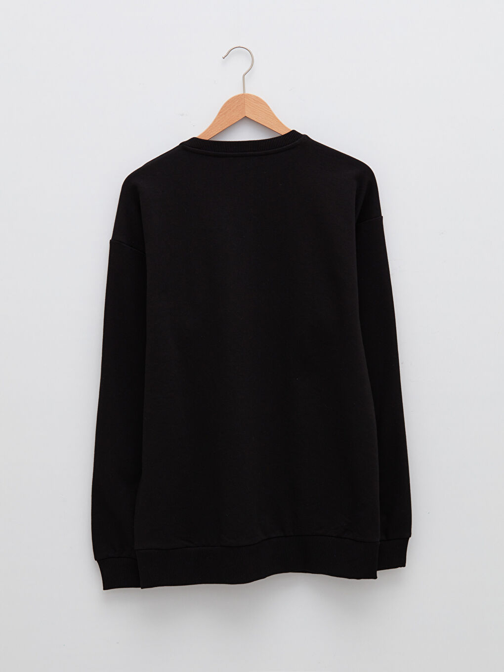 Rundhalsausschnitt Langarm Bedrucktes Herren-Sweatshirt-6