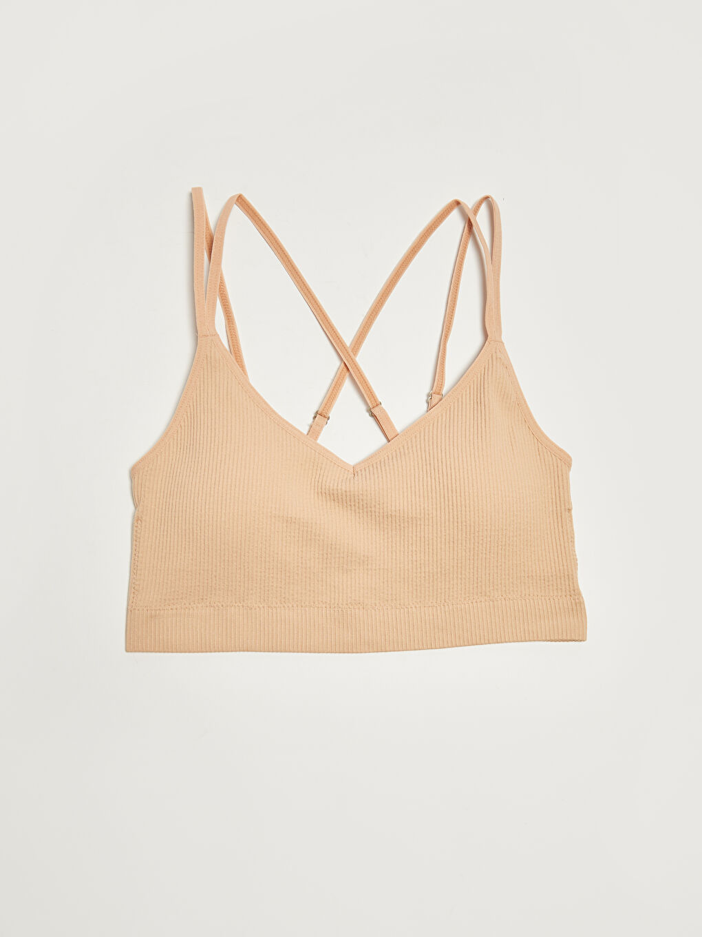 LCW DREAM Überkreuztes Gerades Bustier-Top -W18758Z8-FLU