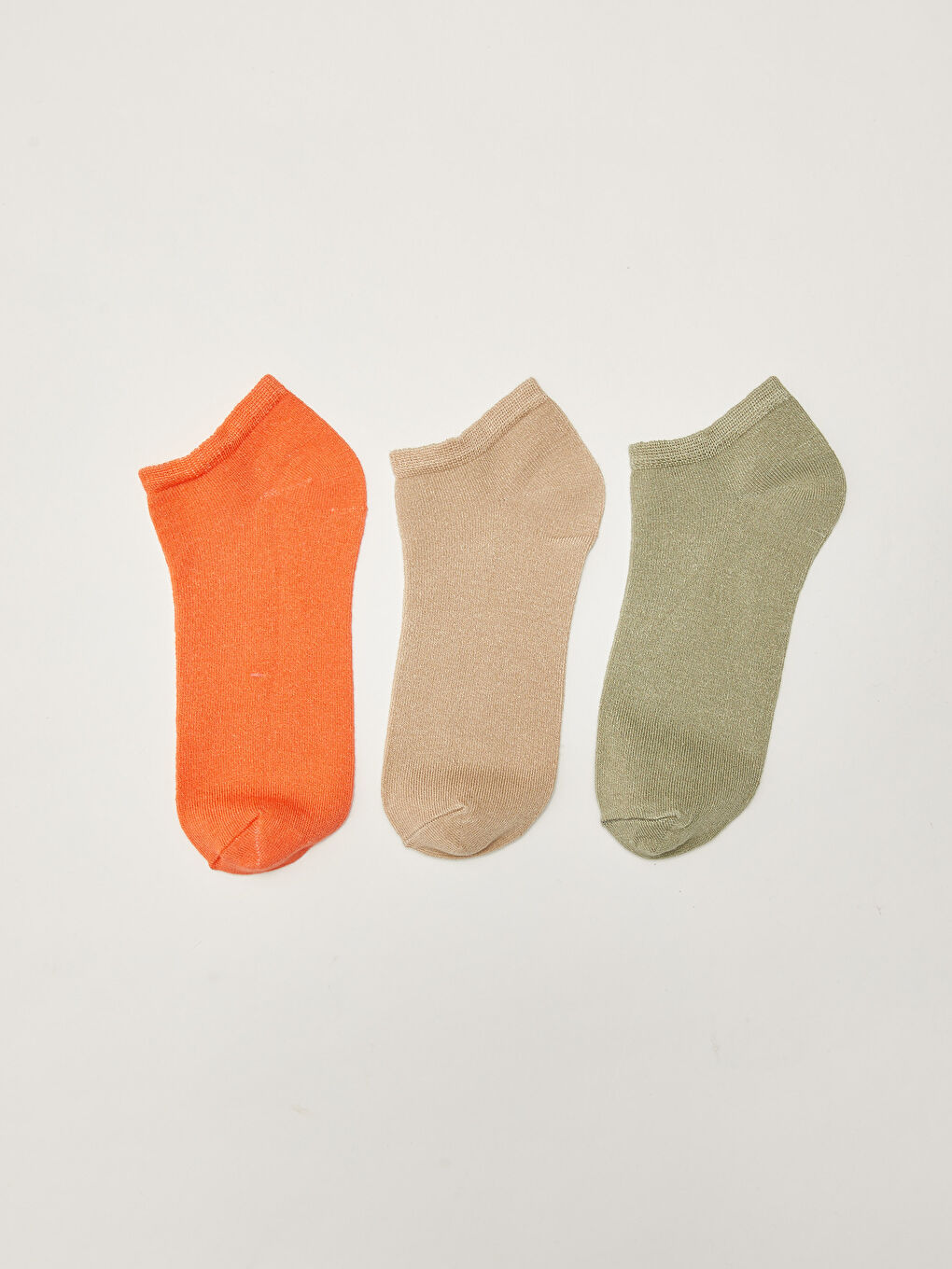 Women's Plain Trainer Socks 3-pack-1