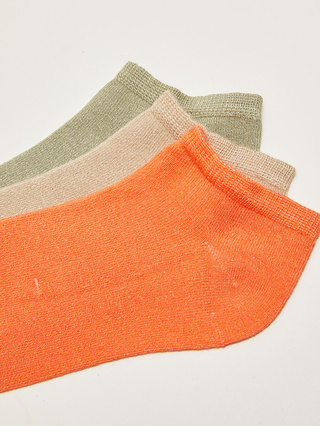 Women's Plain Trainer Socks 3-pack-2