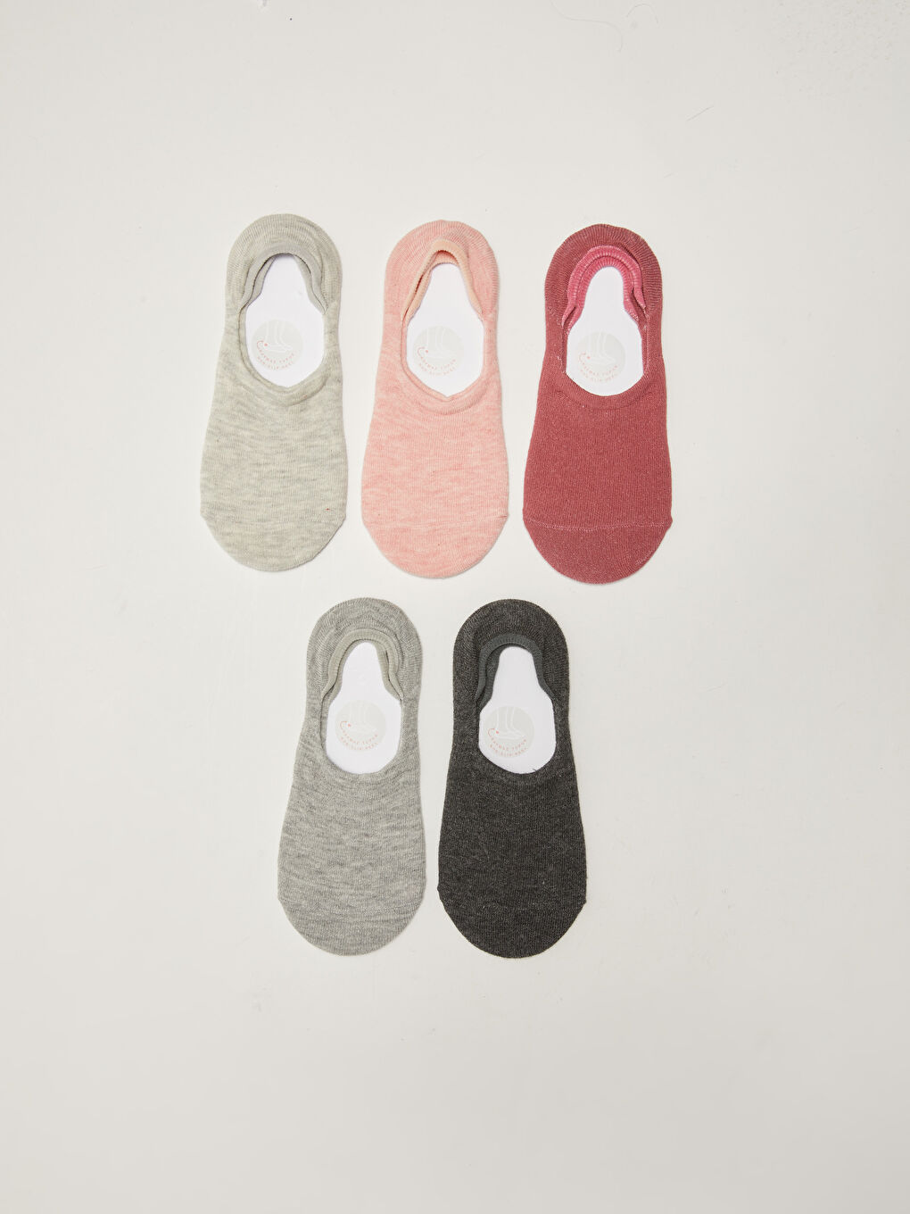 Chaussettes invisibles GRIS Femme-1