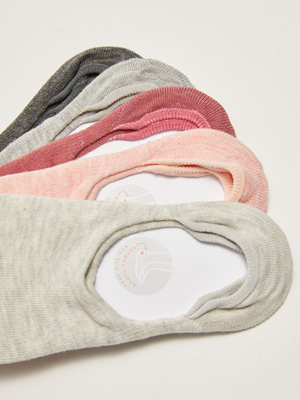 Chaussettes invisibles GRIS Femme-2