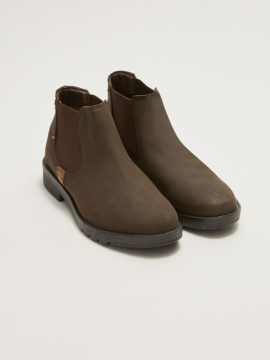 Kahverengi Yanları Lastikli Erkek Bilek Boy Bot