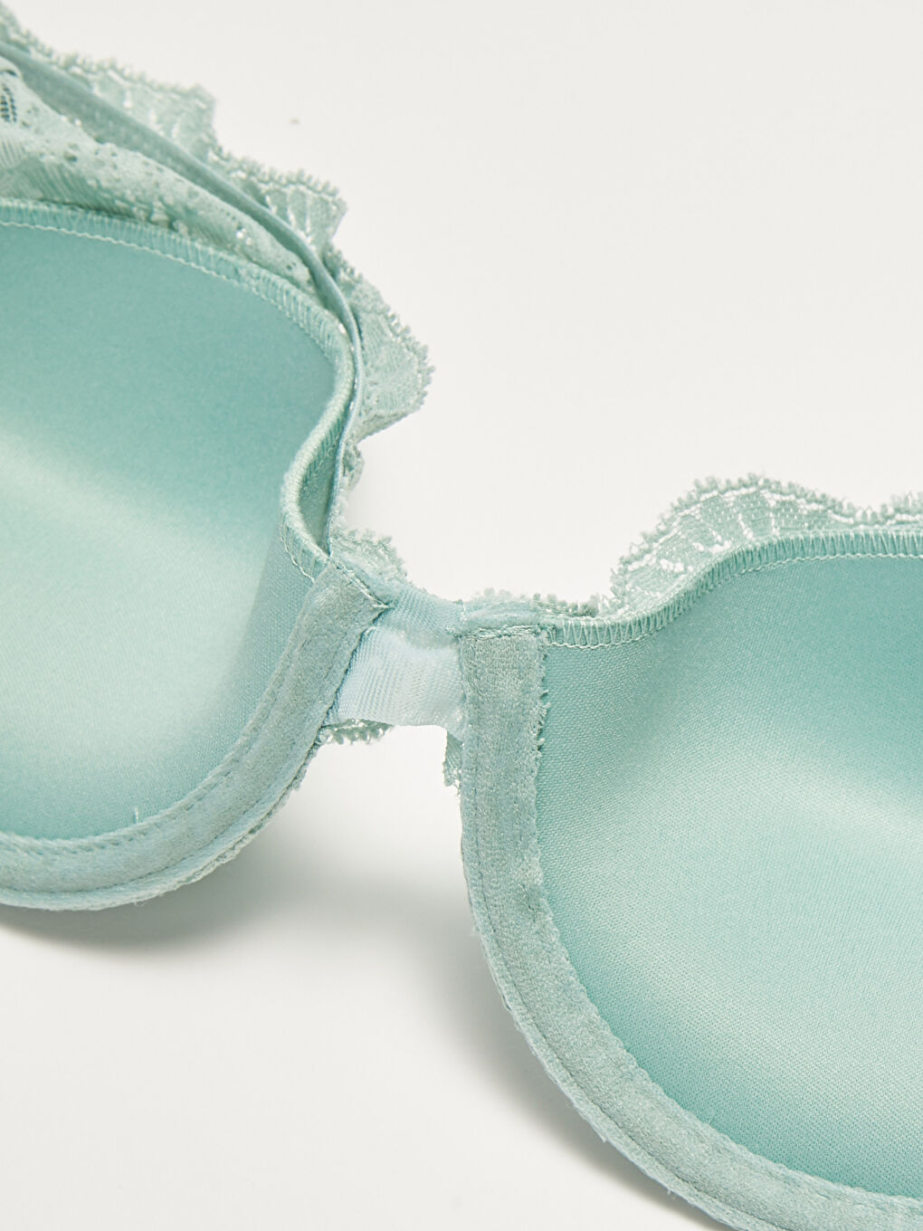 حمالة صدر تي شيرت مبطنة خفيف بواير وتفاصيل دانتيل-2