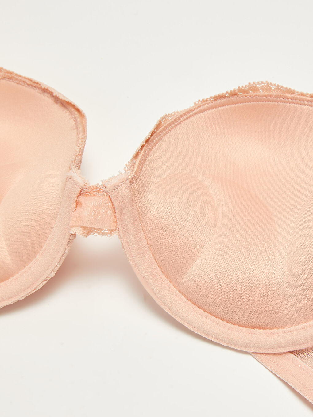 Wired Padded Lace Detailed T-Shirt Bra-2